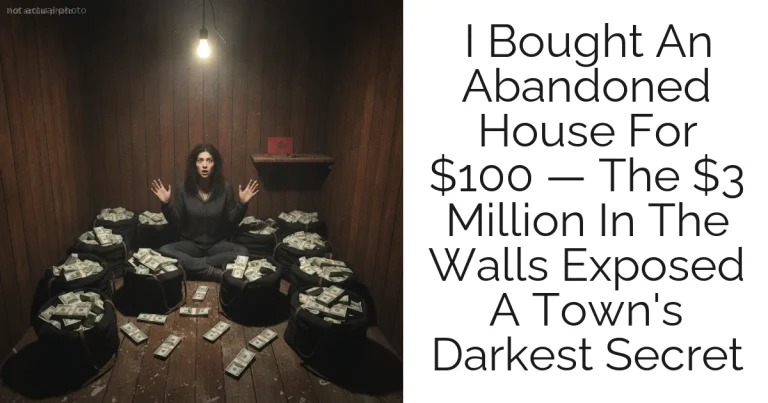I Bought An Abandoned House For $100 — The $3 Million In The Walls Exposed A Town's Darkest Secret