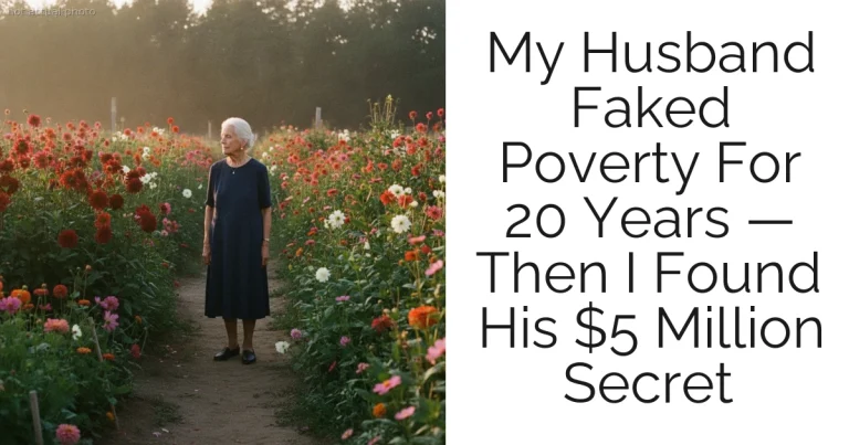 My Husband Faked Poverty For 20 Years — Then I Found His $5 Million Secret