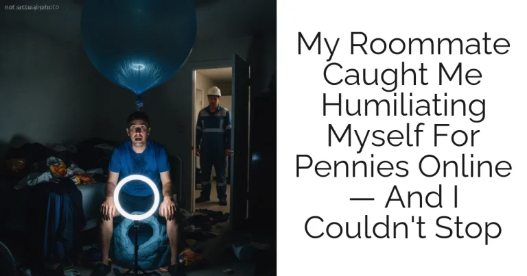 My Roommate Caught Me Humiliating Myself For Pennies Online — And I Couldn't Stop
