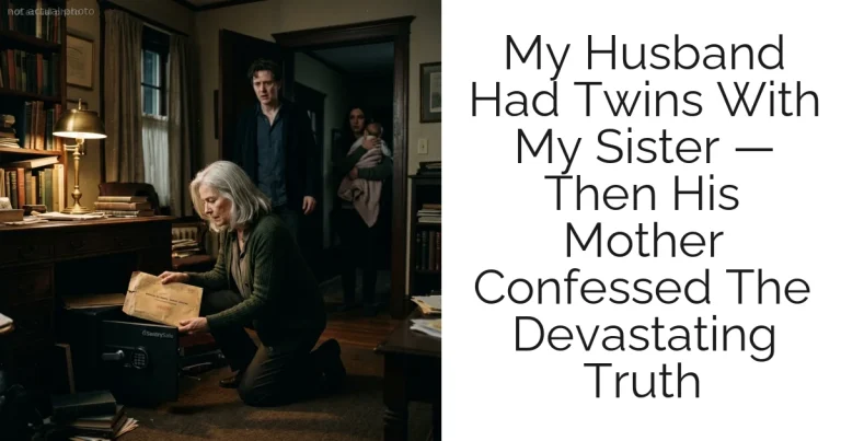 My Husband Had Twins With My Sister — Then His Mother Confessed The Devastating Truth