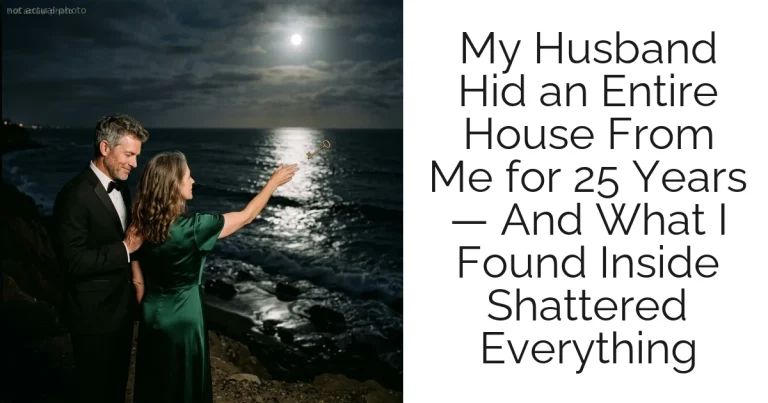 My Husband Hid an Entire House From Me for 25 Years — And What I Found Inside Shattered Everything