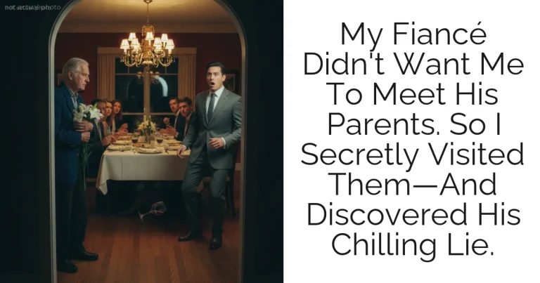 My Fiancé Didn't Want Me To Meet His Parents. So I Secretly Visited Them—And Discovered His Chilling Lie.