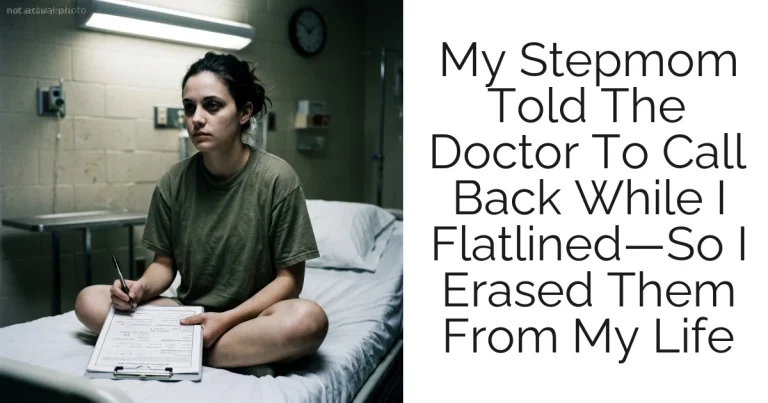 My Stepmom Told The Doctor To Call Back While I Flatlined—So I Erased Them From My Life