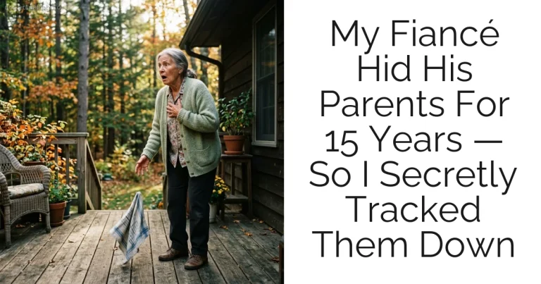 My Fiancé Hid His Parents For 15 Years — So I Secretly Tracked Them Down