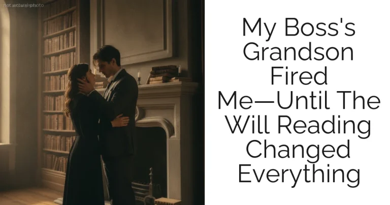 My Boss's Grandson Fired Me—Until The Will Reading Changed Everything