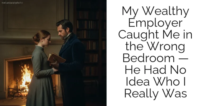 My Wealthy Employer Caught Me in the Wrong Bedroom — He Had No Idea Who I Really Was