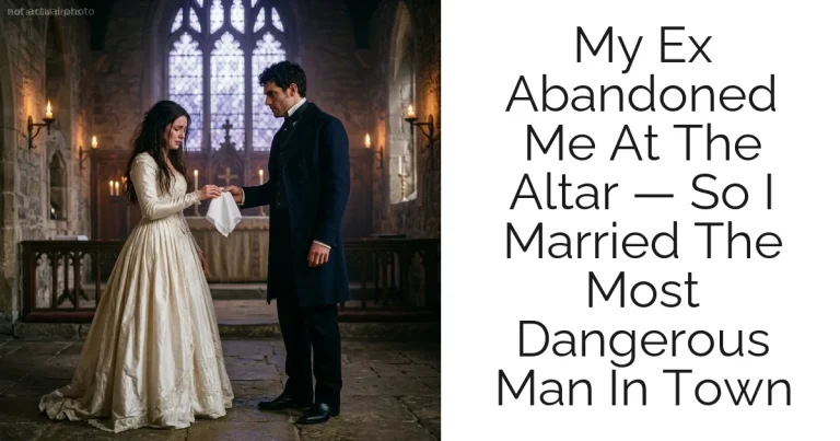 My Ex Abandoned Me At The Altar — So I Married The Most Dangerous Man In Town