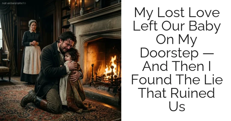 My Lost Love Left Our Baby On My Doorstep — And Then I Found The Lie That Ruined Us