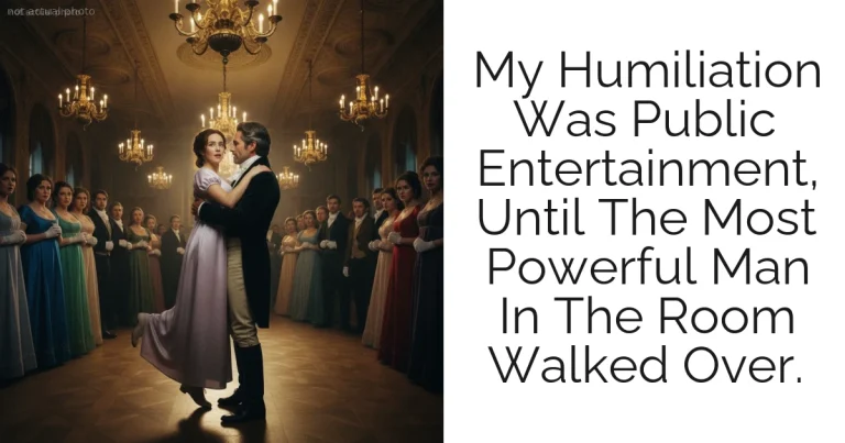 My Humiliation Was Public Entertainment, Until The Most Powerful Man In The Room Walked Over.