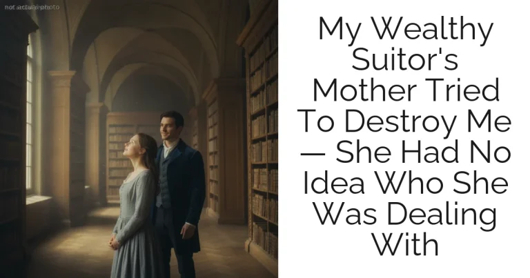 My Wealthy Suitor's Mother Tried To Destroy Me — She Had No Idea Who She Was Dealing With