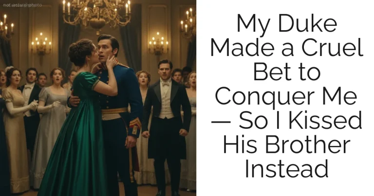 My Duke Made a Cruel Bet to Conquer Me — So I Kissed His Brother Instead