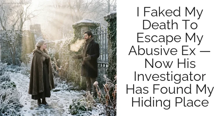 I Faked My Death To Escape My Abusive Ex — Now His Investigator Has Found My Hiding Place