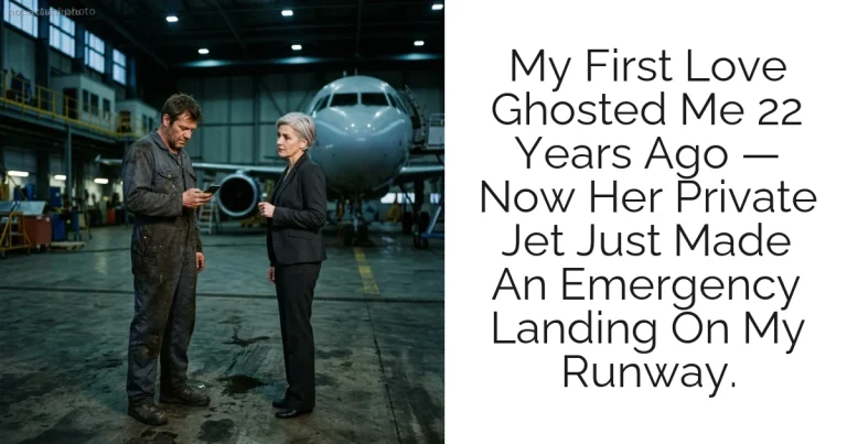 My First Love Ghosted Me 22 Years Ago — Now Her Private Jet Just Made An Emergency Landing On My Runway.
