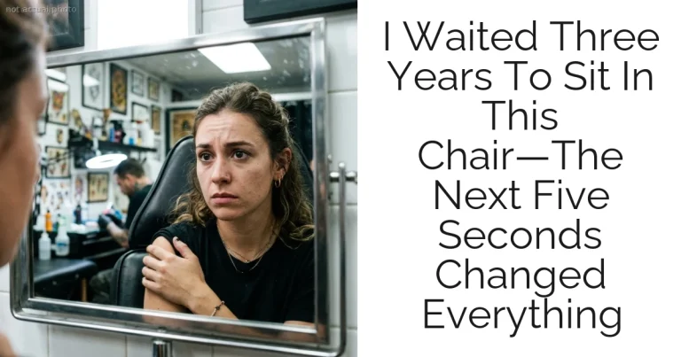 I Waited Three Years To Sit In This Chair—The Next Five Seconds Changed Everything