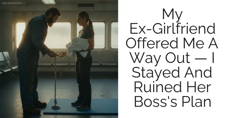 My Ex-Girlfriend Offered Me A Way Out — I Stayed And Ruined Her Boss's Plan