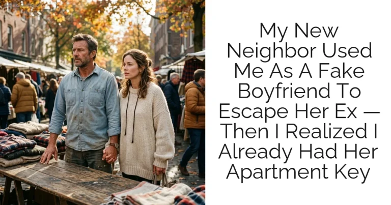My New Neighbor Used Me As A Fake Boyfriend To Escape Her Ex — Then I Realized I Already Had Her Apartment Key