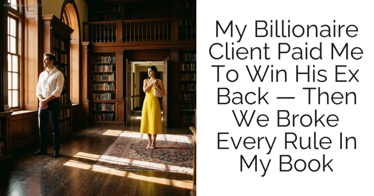 My Billionaire Client Paid Me To Win His Ex Back — Then We Broke Every Rule In My Book