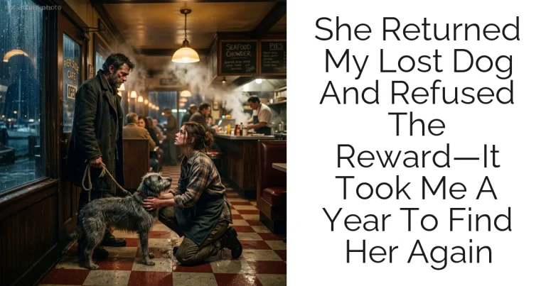 She Returned My Lost Dog And Refused The Reward—It Took Me A Year To Find Her Again