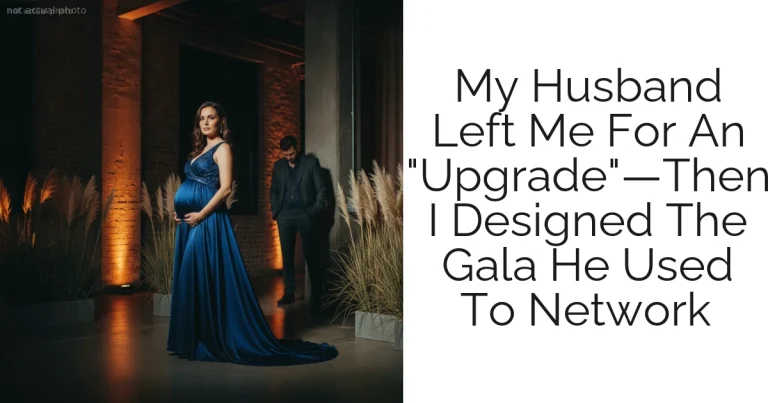 My Husband Left Me For An "Upgrade"—Then I Designed The Gala He Used To Network