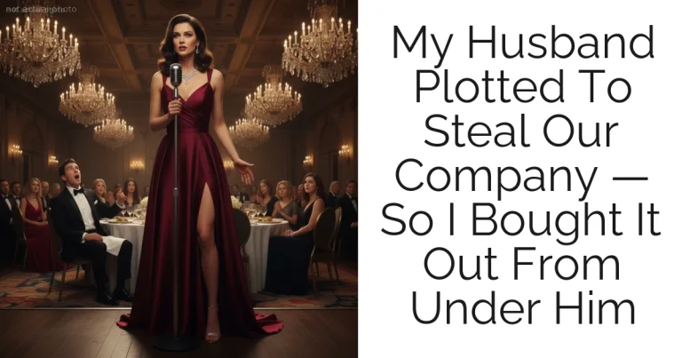 My Husband Plotted To Steal Our Company — So I Bought It Out From Under Him