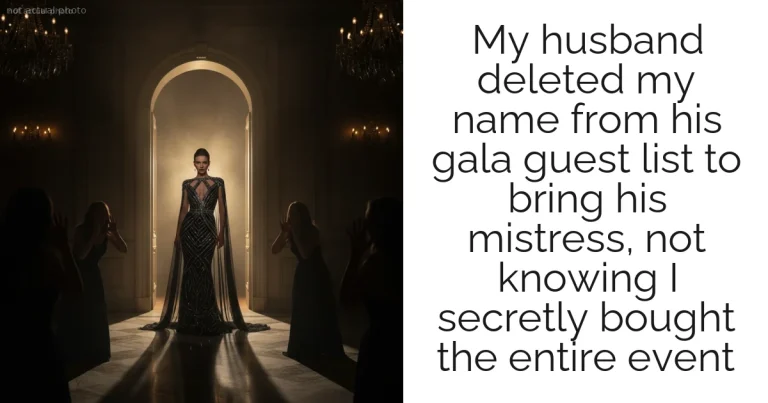 My husband deleted my name from his gala guest list to bring his mistress, not knowing I secretly bought the entire event