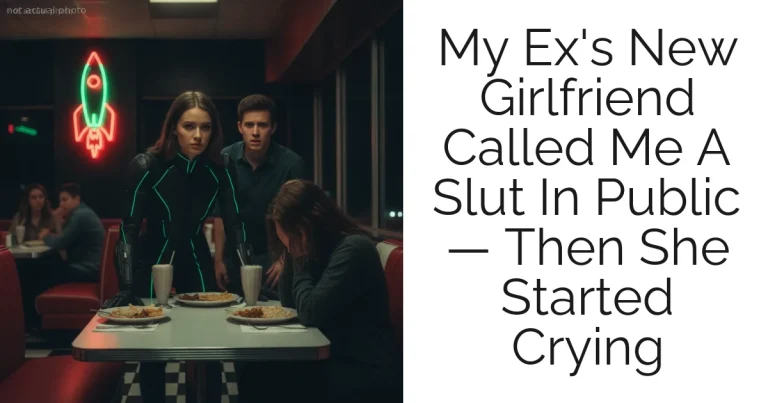 My Ex's New Girlfriend Called Me A Slut In Public — Then She Started Crying