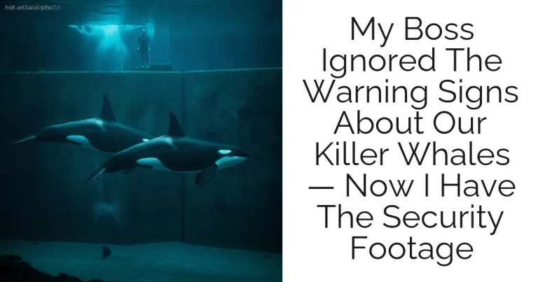 My Boss Ignored The Warning Signs About Our Killer Whales — Now I Have The Security Footage