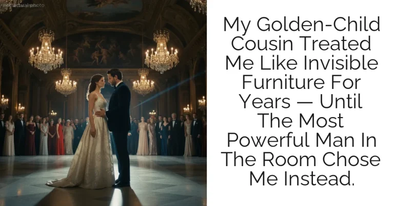 My Golden-Child Cousin Treated Me Like Invisible Furniture For Years — Until The Most Powerful Man In The Room Chose Me Instead.