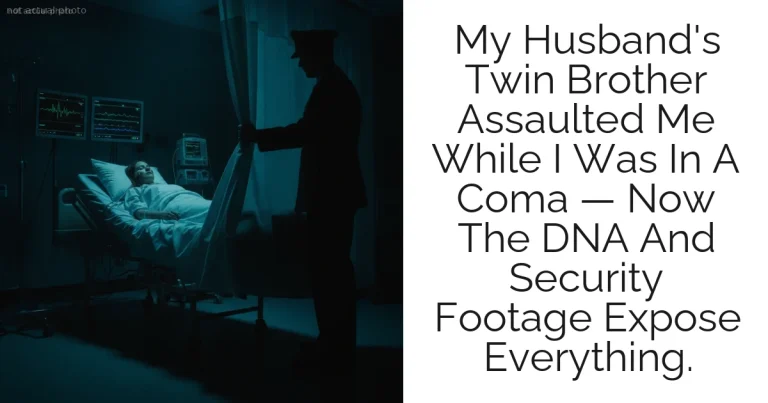 My Husband's Twin Brother Assaulted Me While I Was In A Coma — Now The DNA And Security Footage Expose Everything.