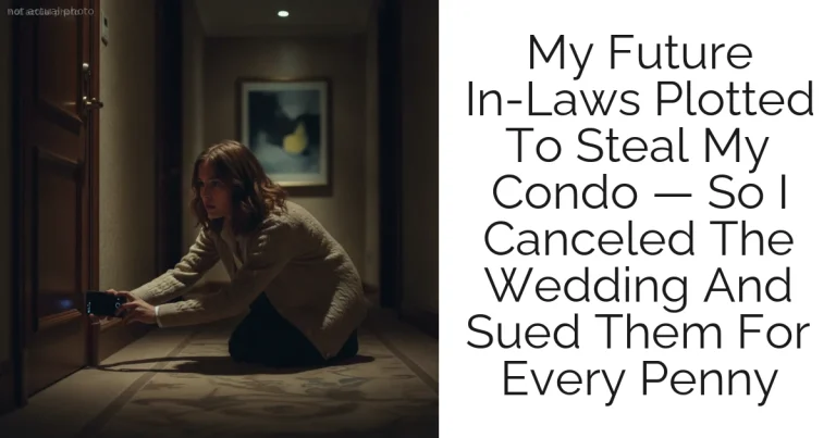 My Future In-Laws Plotted To Steal My Condo — So I Canceled The Wedding And Sued Them For Every Penny