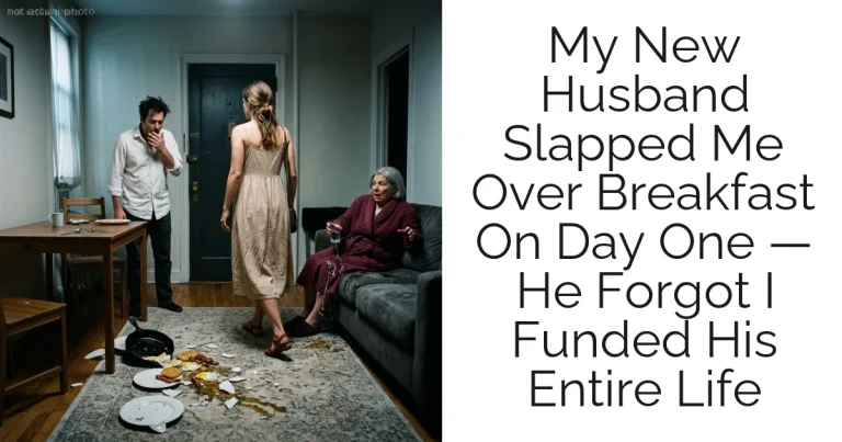 My New Husband Slapped Me Over Breakfast On Day One — He Forgot I Funded His Entire Life