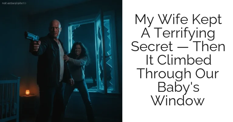 My Wife Kept A Terrifying Secret — Then It Climbed Through Our Baby's Window