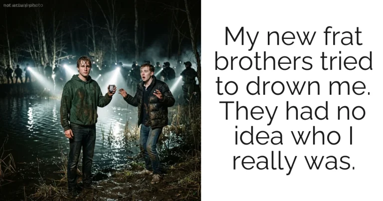 My new frat brothers tried to drown me. They had no idea who I really was.