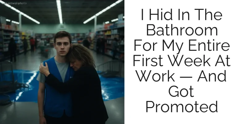 I Hid In The Bathroom For My Entire First Week At Work — And Got Promoted