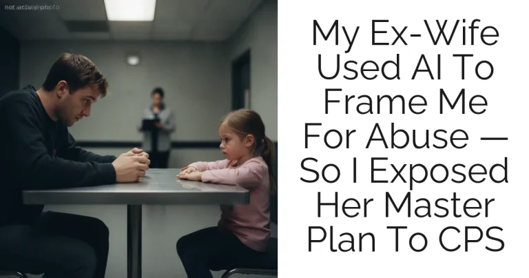 My Ex-Wife Used AI To Frame Me For Abuse — So I Exposed Her Master Plan To CPS