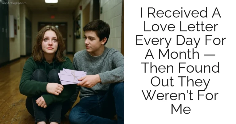 I Received A Love Letter Every Day For A Month — Then Found Out They Weren't For Me