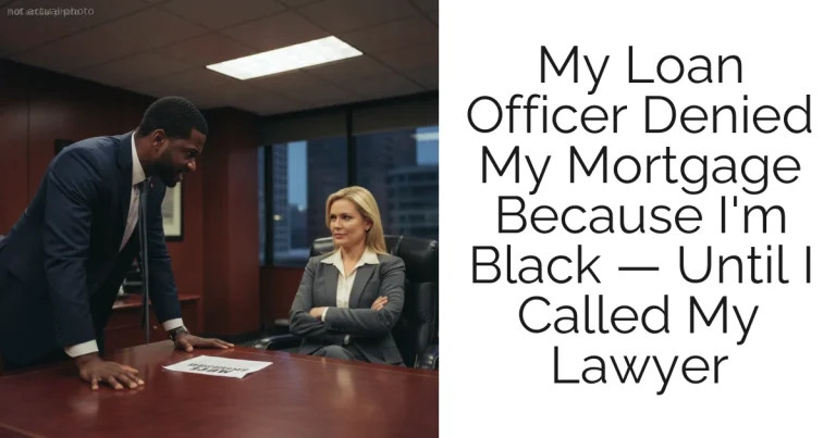My Loan Officer Denied My Mortgage Because I'm Black — Until I Called My Lawyer