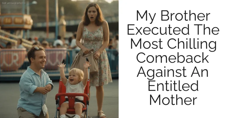 My Brother Executed The Most Chilling Comeback Against An Entitled Mother