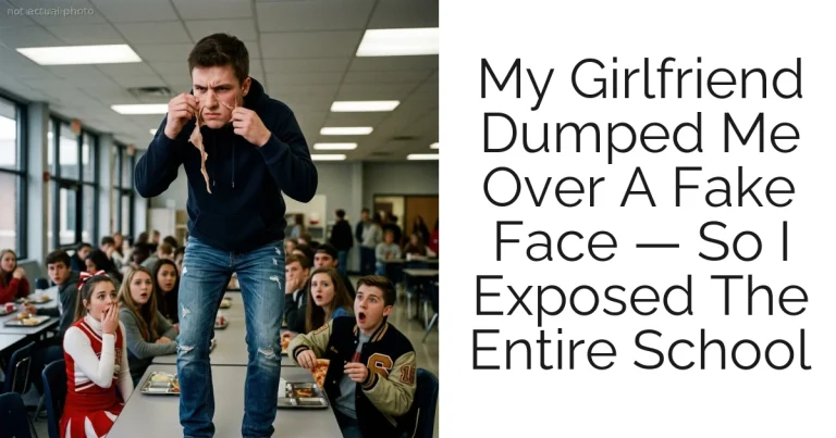 My Girlfriend Dumped Me Over A Fake Face — So I Exposed The Entire School