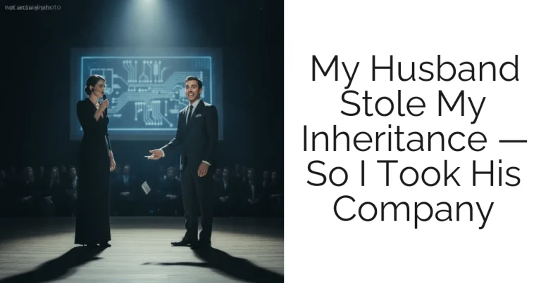 My Husband Stole My Inheritance — So I Took His Company