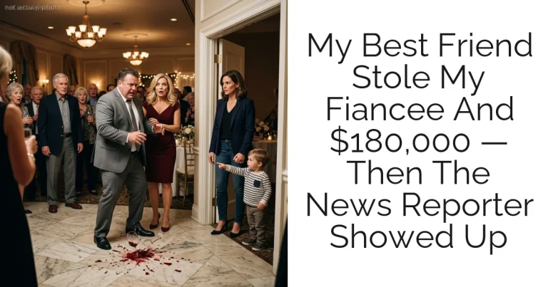 My Best Friend Stole My Fiancee And $180,000 — Then The News Reporter Showed Up