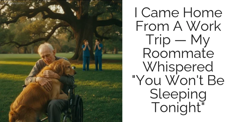 I Came Home From A Work Trip — My Roommate Whispered "You Won't Be Sleeping Tonight"