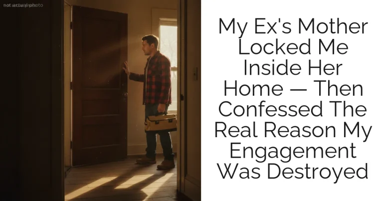 My Ex's Mother Locked Me Inside Her Home — Then Confessed The Real Reason My Engagement Was Destroyed
