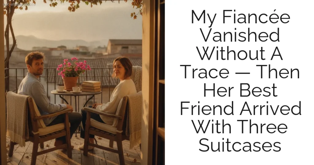My Fiancée Vanished Without A Trace — Then Her Best Friend Arrived With Three Suitcases