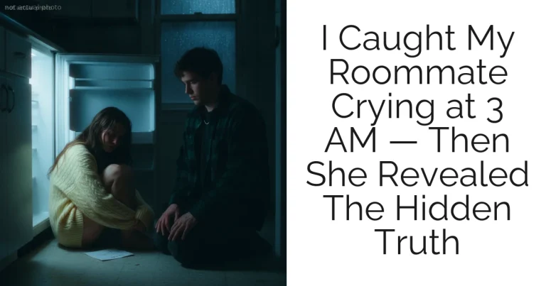 I Caught My Roommate Crying at 3 AM — Then She Revealed The Hidden Truth