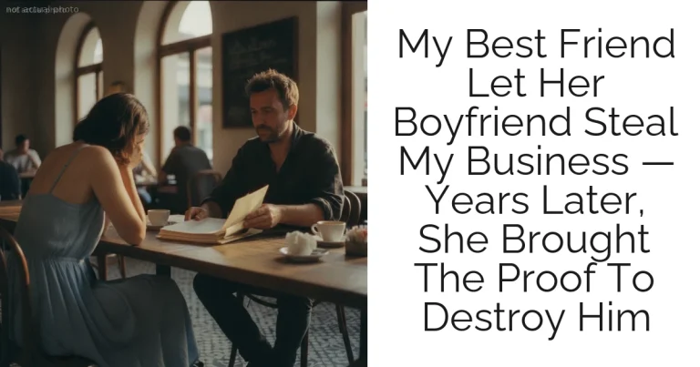 My Best Friend Let Her Boyfriend Steal My Business — Years Later, She Brought The Proof To Destroy Him