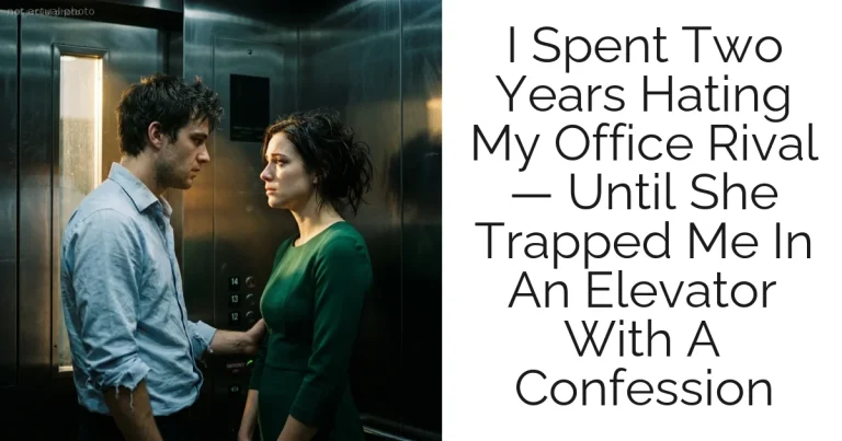 I Spent Two Years Hating My Office Rival — Until She Trapped Me In An Elevator With A Confession