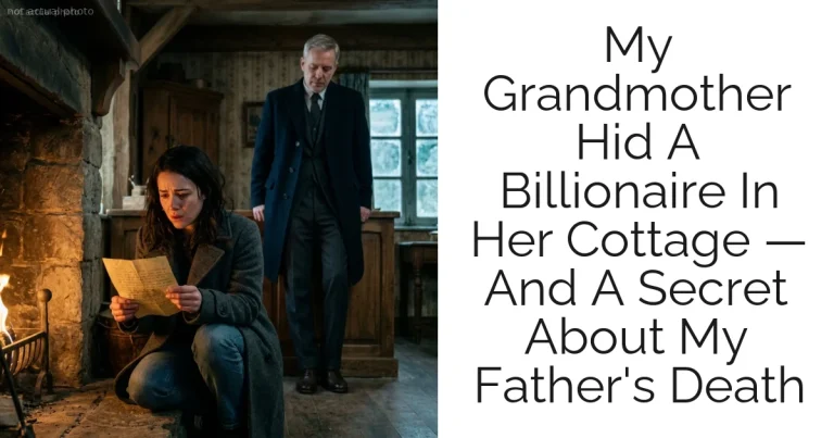 My Grandmother Hid A Billionaire In Her Cottage — And A Secret About My Father's Death
