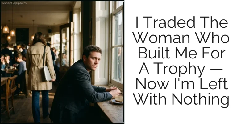 I Traded The Woman Who Built Me For A Trophy — Now I'm Left With Nothing