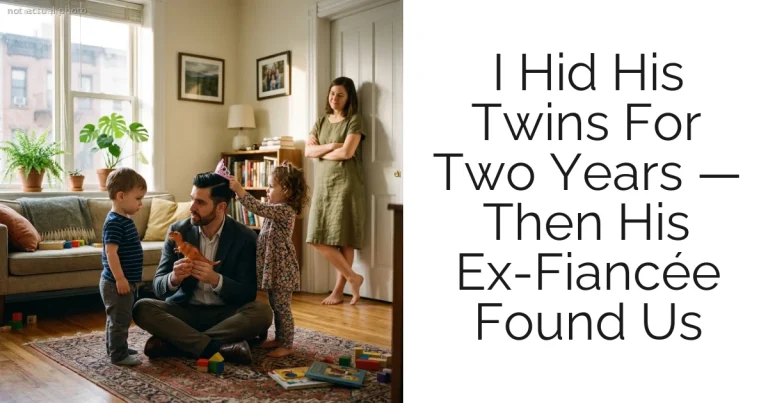 I Hid His Twins For Two Years — Then His Ex-Fiancée Found Us